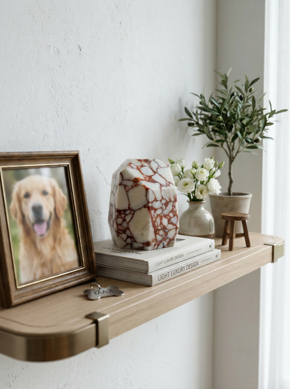 Natural Marble Vein Pet Eternal Memorial Box Ornament MINI