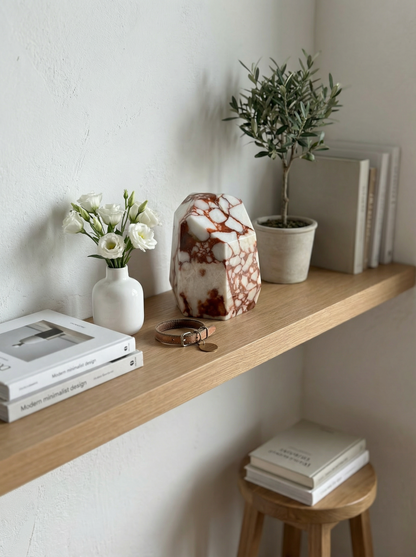 Natural Marble Vein Pet Eternal Memorial Box Ornament MINI