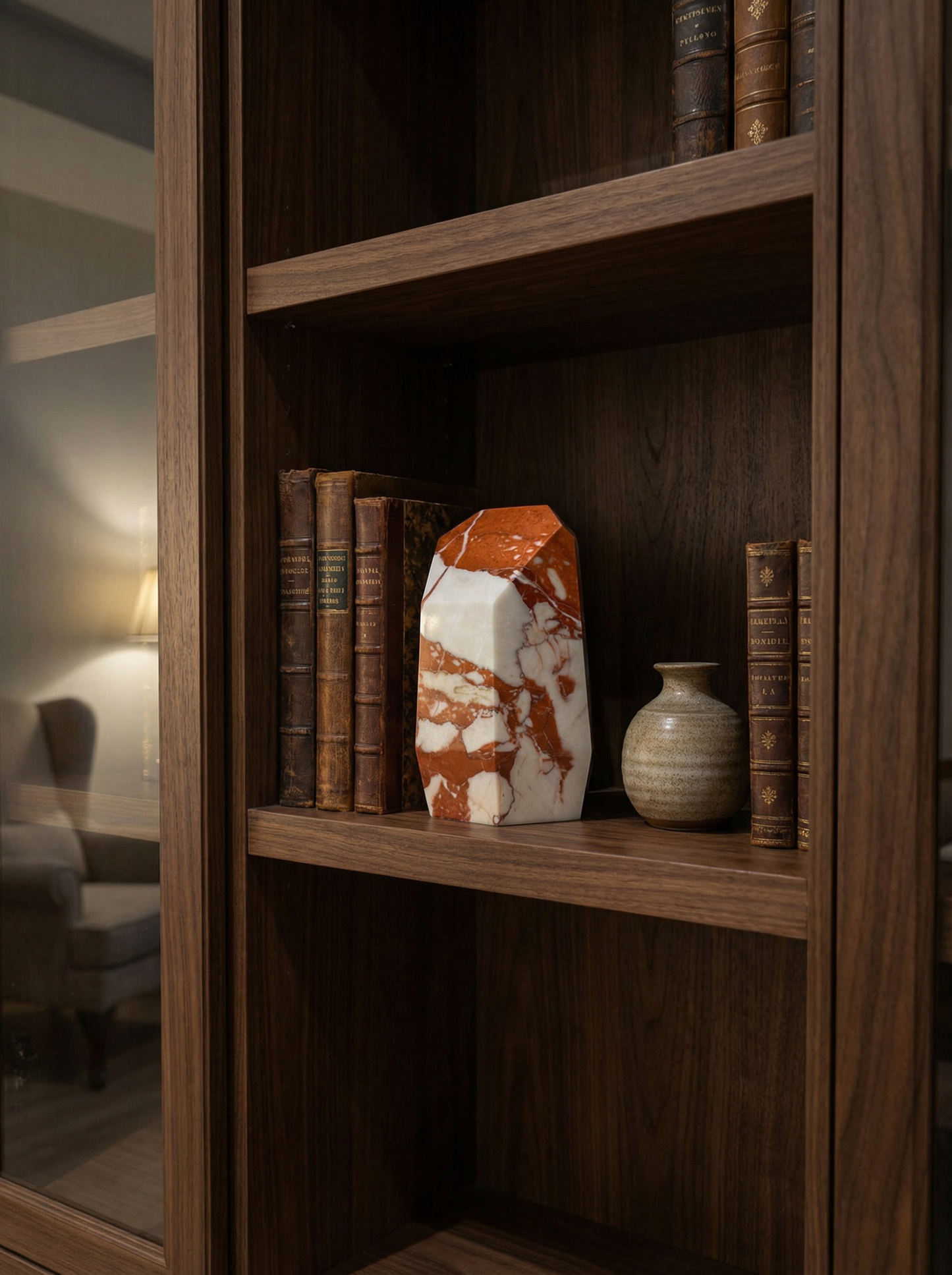 Natural Marble Vein Pet Eternal Memorial Box Ornament