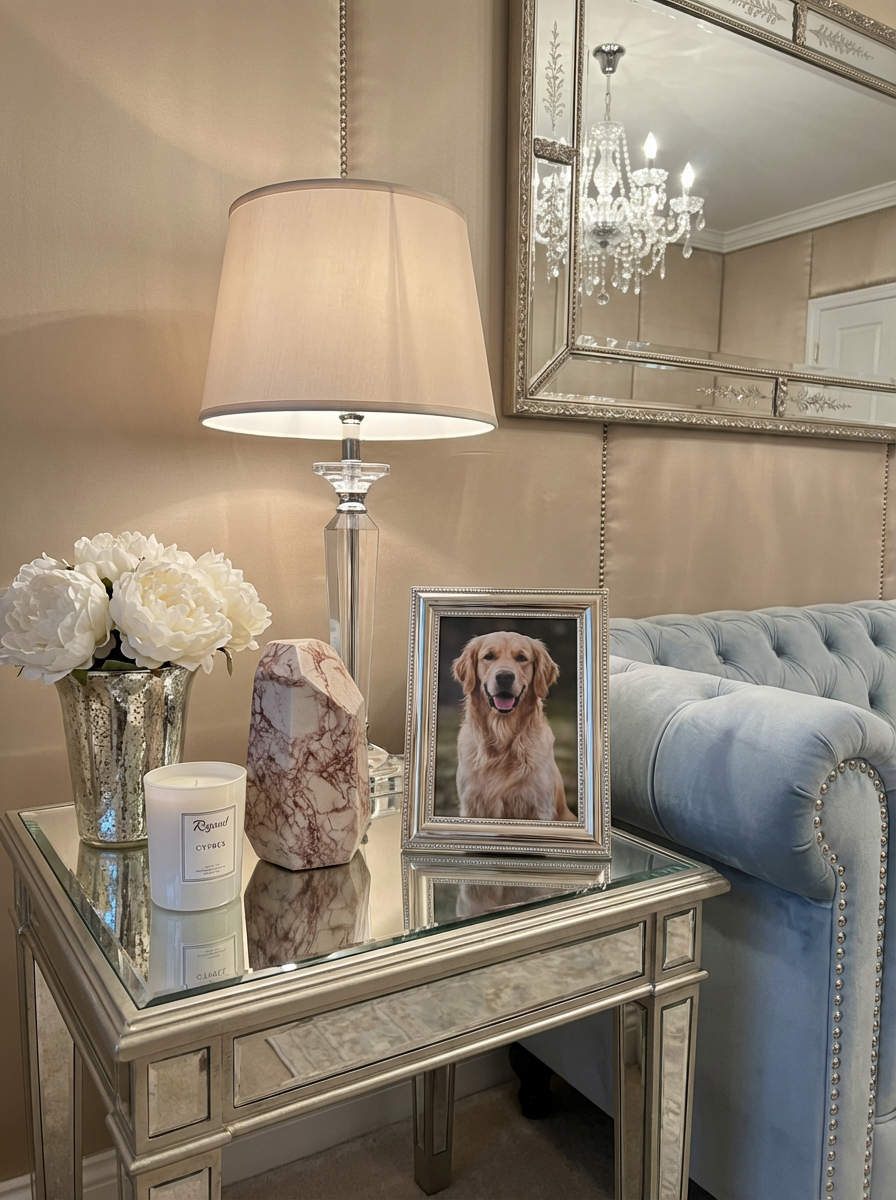 Natural Marble Vein Pet Eternal Memorial Box Ornament