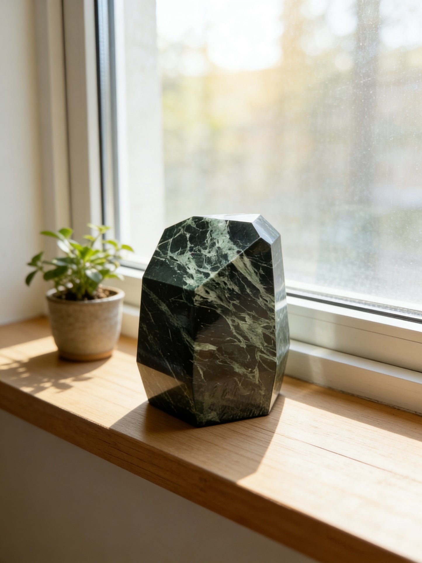 Natural Marble Vein Pet Eternal Memorial Box Ornament MINI