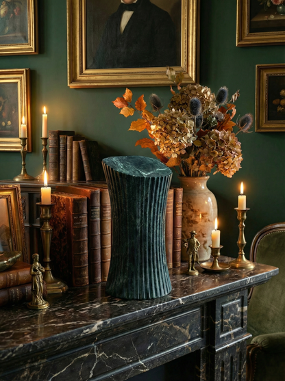 Solid Natural Marble Pet Memorial Keepsake Box, Home Decor Sculpture