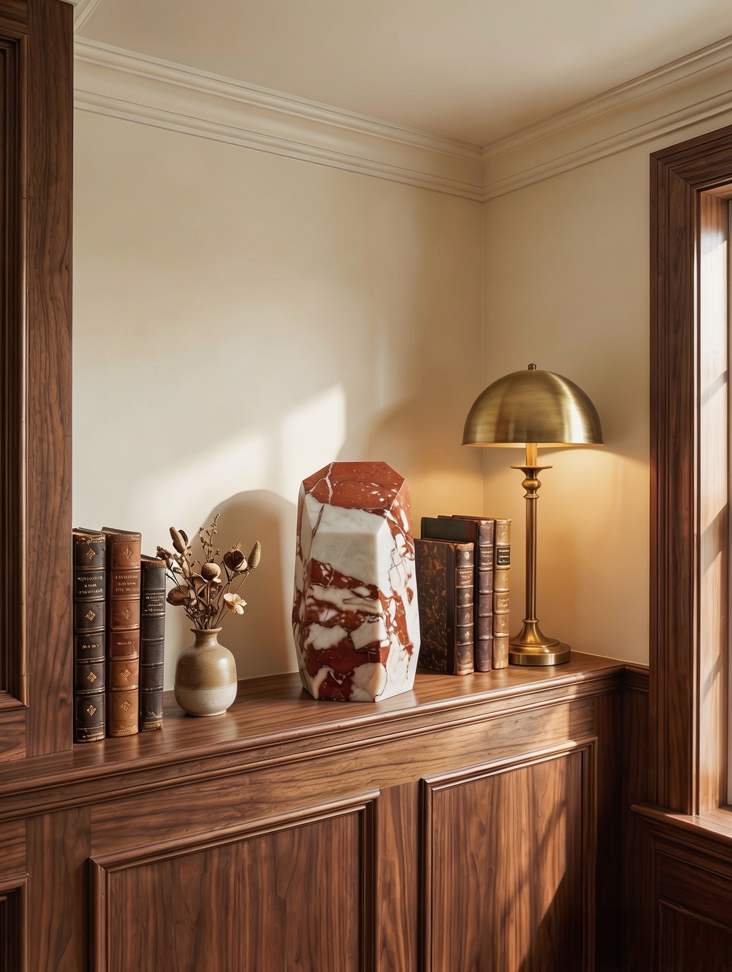 Natural Marble Vein Pet Eternal Memorial Box Ornament