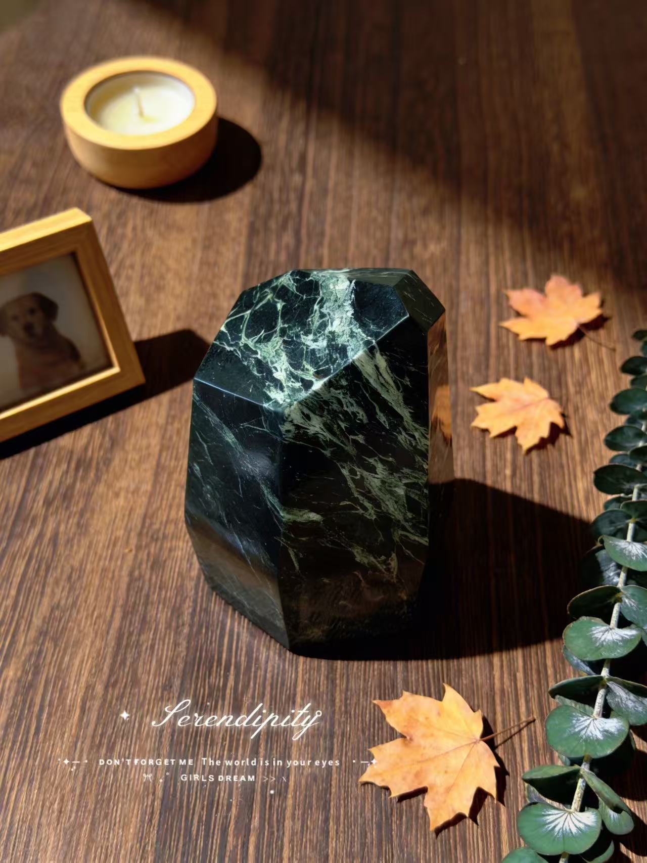 Natural Marble Vein Pet Eternal Memorial Box Ornament MINI