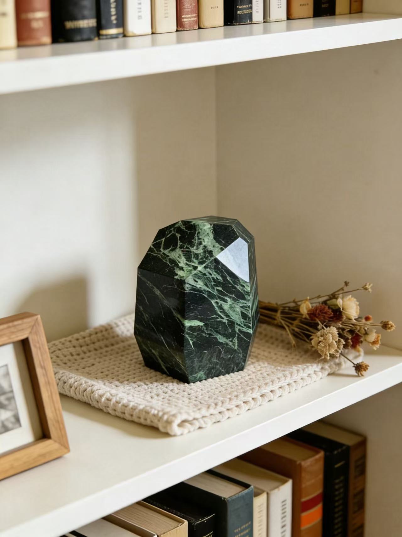 Natural Marble Vein Pet Eternal Memorial Box Ornament MINI