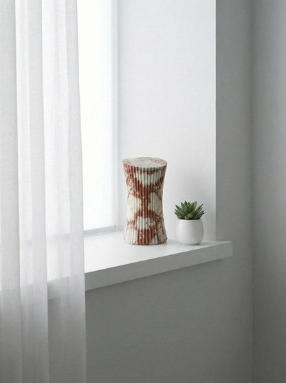 Solid Natural Marble Pet Memorial Keepsake Box, Home Decor Sculpture