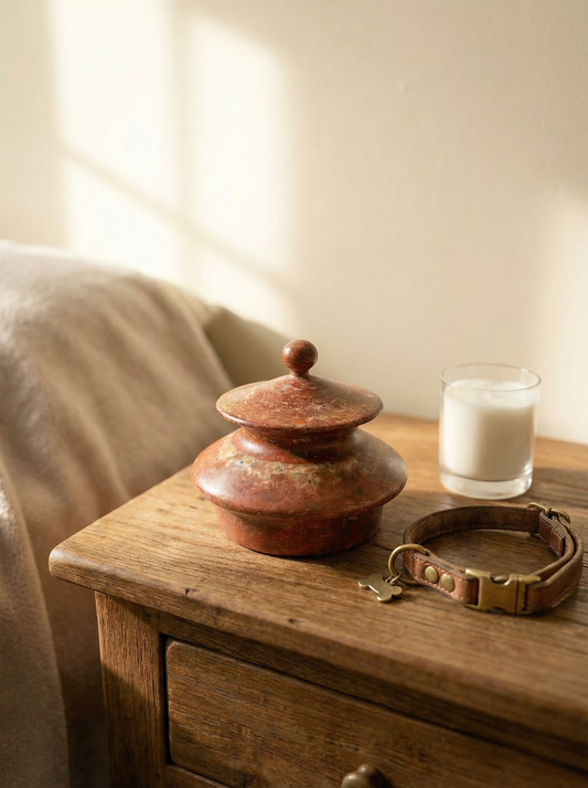 Solid Natural Stone Carved Pet Eternal Memorial Art Sculpture